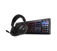 CORSAIR GALLEON 100 SD Mechanical Keyboard + VOID WIRELESS v2 Gaming H