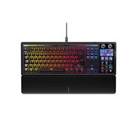 CORSAIR GALLEON 100 SD RGB Mechanical Wired Gaming Keyboard - QWERTY UK, Elgato Stream Deck-Integrated, Pre-Lubed MLX Pulse Thocky Hotswappable PBT Double-Shot Switches, FlashTap SOCD, 8,000Hz - Black