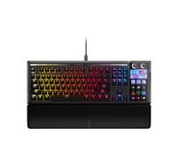 Corsair Galleon 100 SD RGB Mechanical Wired Gaming Keyboard - QWERTY US, Stream Deck-Integrated, Pre-Lubed MLX Pulse Thocky Hotswappable PBT Double-Shot Switches, FlashTap SOCD, 8,000Hz - Black