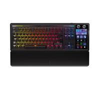CORSAIR GALLEON 100 SD RGB Mechanical Wired Gaming Keyboard - QWERTY UK, Elgato Stream Deck-Integrated, Pre-Lubed MLX Pulse Thocky Hotswappable PBT Double-Shot Switches, FlashTap SOCD, 8,000Hz - Black