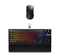 CORSAIR GALLEON 100 SD Stream Deck-Integrated Mechanical Keyboard (UK) and SABRE v2 PRO ULTRALIGHT WIRELESS Gaming Mouse Bundle