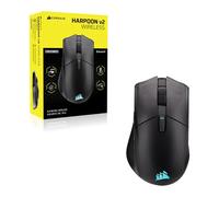 CORSAIR Harpoon V2 Wireless Gaming Mouse, Black, Optical, Marksman Sensor, 26k D