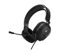 Corsair HS35 v2 Multiplatform Wired Gaming Headset - Flexible Omni-Directional Microphone - Universal 3.5mm Connection - PC, Mac, PS5, PS4, Xbox, Nintendo Switch, Mobile - Carbon