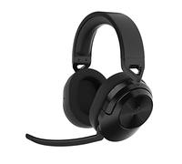 CORSAIR HS55 WIRELESS CORE Lightweight Gaming Headset - Omni-Directional Microphone - Neodymium Drivers - Up to 50 ft Range - iCUE Compatible - PC, PS5, PS4, Nintendo Switch - Carbon