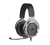 Corsair HS60 Haptic Stereo Gaming Headset with Haptic Bass, Memory Foam Earcups, Removable Microphone, Windows Sonic Compatible, Discord-Certified for PC - Arctic Camo
