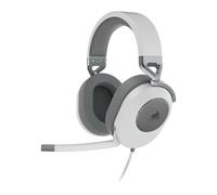 Corsair HS65 Surround Headset, White, Dolby Audio 7.1 Surround, 50mm Neodymium D