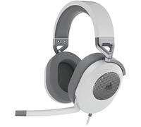 Corsair HS65 SURROUND Multiplatform Wired Gaming Headset - Dolby 7.1 Surround Sound - SonarWorks SoundID - iCUE Compatible - PC, Mac, PS5, PS4, Xbox, Nintendo Switch, Mobile - White