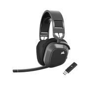 Corsair HS80 MAX WIRELESS Multiplatform Gaming Headset with Bluetooth - Dolby Atmos - Broadcast Quality Microphone - iCUE Compatible - PC, Mac