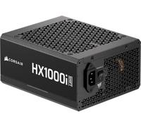 Corsair HX1000i Shift Fully Modular ATX Power Supply - Built-in iCUE Link System Hub, Native 12V-2x6 Cable, ATX 3.1 & PCIe 5.1, Side-Mounted Connectors, Cybenetics Platinum - Black