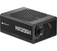 CORSAIR HX1000i SHIFT Fully Modular ATX Power Supply - Built-in iCUE LINK System Hub, Native 12V-2x6 Cable, ATX 3.1 & PCIe 5.1, Side-Mounted Connectors, Cybenetics Platinum - Black