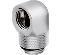 CORSAIR Hydro X Series 90° Rotary Adapter Twin Pack - Chrome Chrome