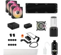 CORSAIR HYDRO X SERIES iCUE LINK XH505i RX 360 RGB Custom Cooling Kit BLACK