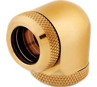 CORSAIR Hydro X Series XF Hardline 90° 14mm OD Fitting Twin Pack - Gold GOLD
