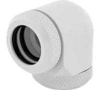 CORSAIR Hydro X Series XF Hardline 90° 14mm OD Fitting Twin Pack - White WHITE