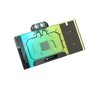 CORSAIR Hydro X Series XG5 RGB 5090 ASTRAL GPU Water Block - For ASUS ROG Astral GeForce RTX 5090 - Nickel-plated copper assembly - Over 60 high-density cooling fins - 16 Addressable RGB LEDs - Black