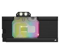 Corsair Hydro X Series XG7 RGB 3090 Ti STRIX/TUF GPU Water Block For ASUS ROG STRIX and TUF Gaming GeForce RTX 3090 Ti (Nickel-Plated Copper Cold Plate) Black