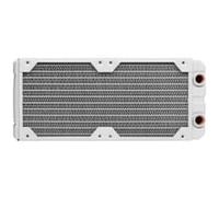 Corsair Hydro X Series XR5 240mm Dual Fan Water Cooling Radiator - White (CX-9030007-WW)