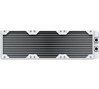 CORSAIR Hydro X Series XR5 360mm V2 Custom Cooling Radiator - Compatible with iCUE LINK Fans, 3x120mm Fan Mounts, Screw Protection Plates, G1/4” Threads - White