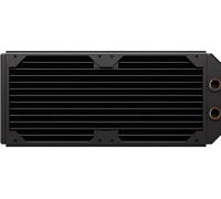CORSAIR Hydro X Series XR5 NEO V2 240mm Custom Cooling Radiator - Compatible with iCUE LINK Fans, 2x120mm Fan Mounts, Screw Protection Plates, G1/4” Threads - Black