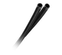 Corsair Hydro X Series XT Softline Mesh Tubing - Easily Cut to Length - Durable EPDM Rubber - Black