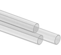 Corsair Hydro X Series, XT Hardline Satin 12 mm Tubing (Straight-Line PMMA Tubing, Resilient Construction, Easy to Cut) Clear
