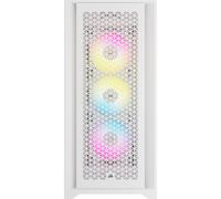 Corsair iCUE 5000D RGB AIRFLOW Mid Tower Gaming Case - White