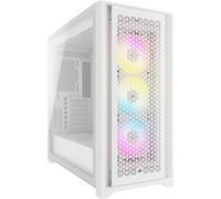 Corsair iCUE 5000D RGB AIRFLOW Mid Tower Gaming Case - White
