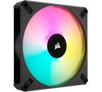 Corsair iCUE AF140 RGB ELITE 140mm PWM Fan - Eight RGB LEDs - Black
