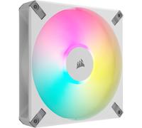 Corsair iCUE AF140 RGB ELITE White 140mm PWM Case Fan in White - Single