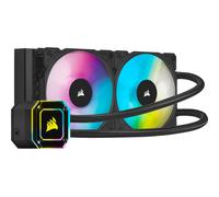 Corsair ICue H100i Elite Processor All-in-one liquid cooler 12 cm Black