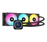 Corsair iCUE H150i ELITE LCD XT Processor All-in-one liquid cooler 12 cm Black 1 pc(s)