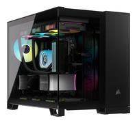 Corsair iCUE LINK 2500X RGB Micro ATX Dual Chamber PC Case - Black