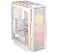 CORSAIR iCUE LINK 5000T LX RGB ATX Mid-Tower PC Case - White, Black