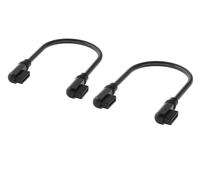 Corsair iCUE LINK Cables - 2x 135mm Slim 90° - Black