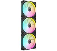 CORSAIR iCUE Link LX RGB Series 120 mm Case Fan - RGB LED, Triple Pack, Black