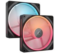 Corsair iCUE LINK LX140-R 140mm Double Pack of PWM Reverse Fans in