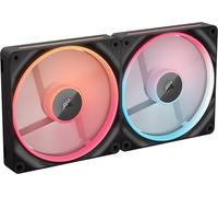 CORSAIR iCUE LINK LX140-R RGB 140mm PWM Reverse Fans Starter Kit - Black