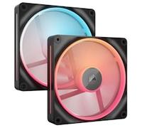 CORSAIR iCUE LINK LX140-R RGB 140mm PWM Reverse Fans Starter Kit - Black
