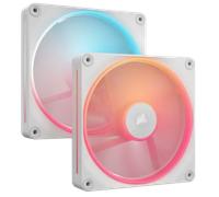 CORSAIR iCUE LINK LX140-R RGB 140mm PWM Reverse Fans Starter Kit - White