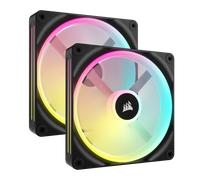 CORSAIR iCUE LINK QX140 RGB 140mm PWM PC Fans Starter Kit with iCUE LINK System Hub