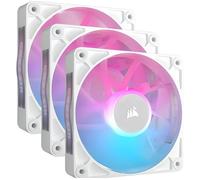 CORSAIR iCUE Link RX RGB Series 120 mm Case Fan - RGB LED, White Triple Pack, White