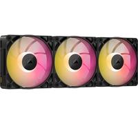 CORSAIR iCUE LINK RX120 MAX RGB 120mm PWM Thick Fans with iCUE LINK System Hub - High-Static Pressure - Magnetic Dome Bearing - Triple Pack - Black