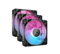 Corsair Icue Link Rx120 Rgb 120Mm Pwm Fan - Triple Fan Kit Black