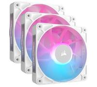 CORSAIR iCUE LINK RX120 RGB 120mm PWM Fan Triple Starter Kit - White