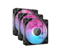 Corsair iCUE LINK RX120 RGB Black Triple 120mm PWM Fan Starter Kit 3 Pack