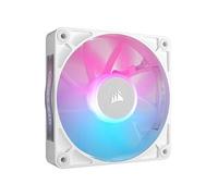 Corsair iCUE LINK RX120 RGB 120mm PWM Fan - Magnetic Dome Bearing - Single Fan - White