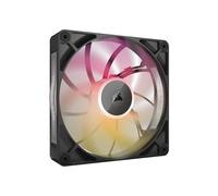 CORSAIR iCUE LINK RX140 MAX RGB 140mm PWM Thick Fan - High-Static Pressure - Magnetic Dome Bearing - Single Fan - Black