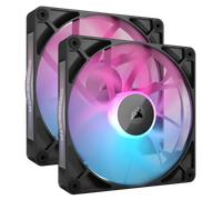 CORSAIR iCUE LINK RX140 RGB 140mm PWM Fan Twin Starter Kit