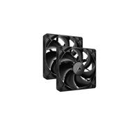 Corsair iCUE LINK RX140 140mm PWM Black Case Fan - Twin Pack With Hub