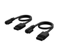 Corsair iCUE LINK Slim Cables 200mm Straight/Slim 90° Black